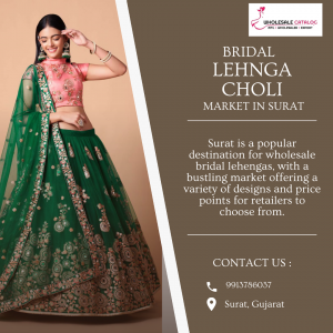 Get the best bridal lehenga from the wholesale catalog